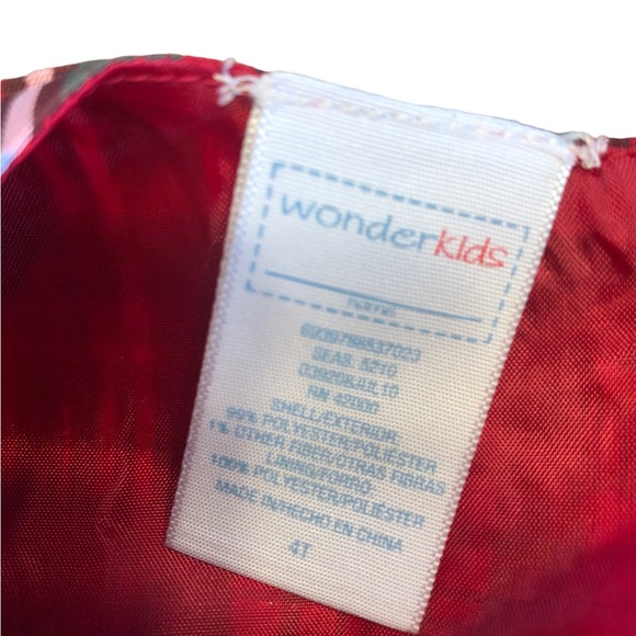 EUC 4T WonderKids Tartan Plaid Sleeveless Aline Holiday Dress - Picture 4 of 5